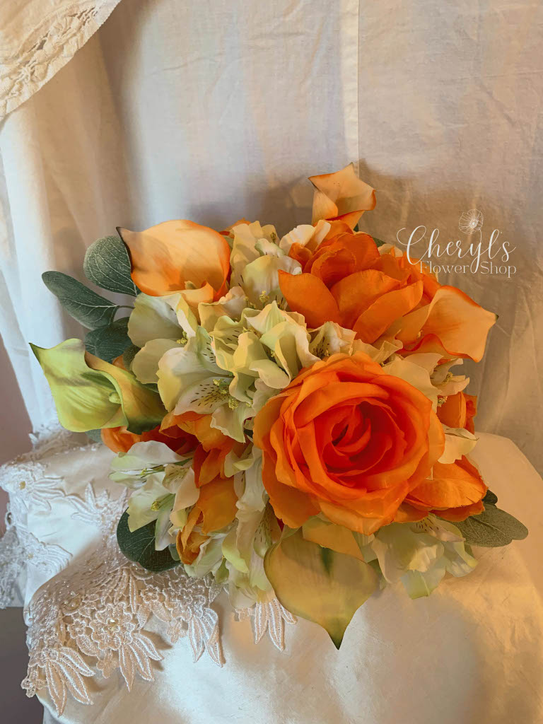 Vibrant Citrus Spring Bouquet
