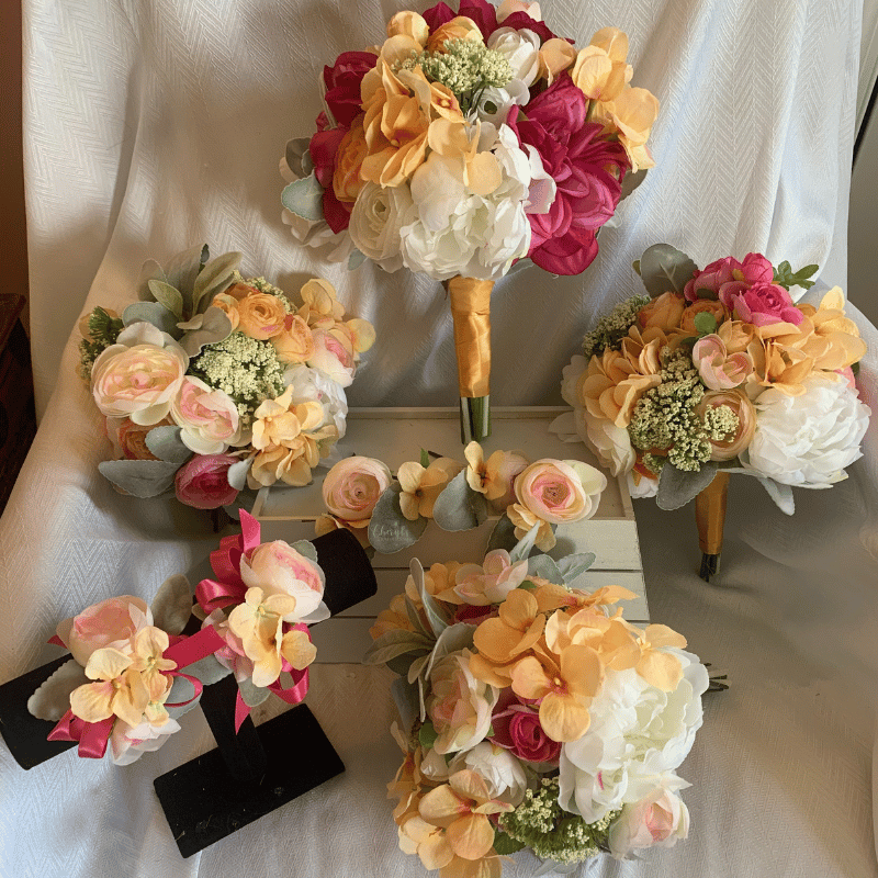 Pink Apricot Wedding Collection