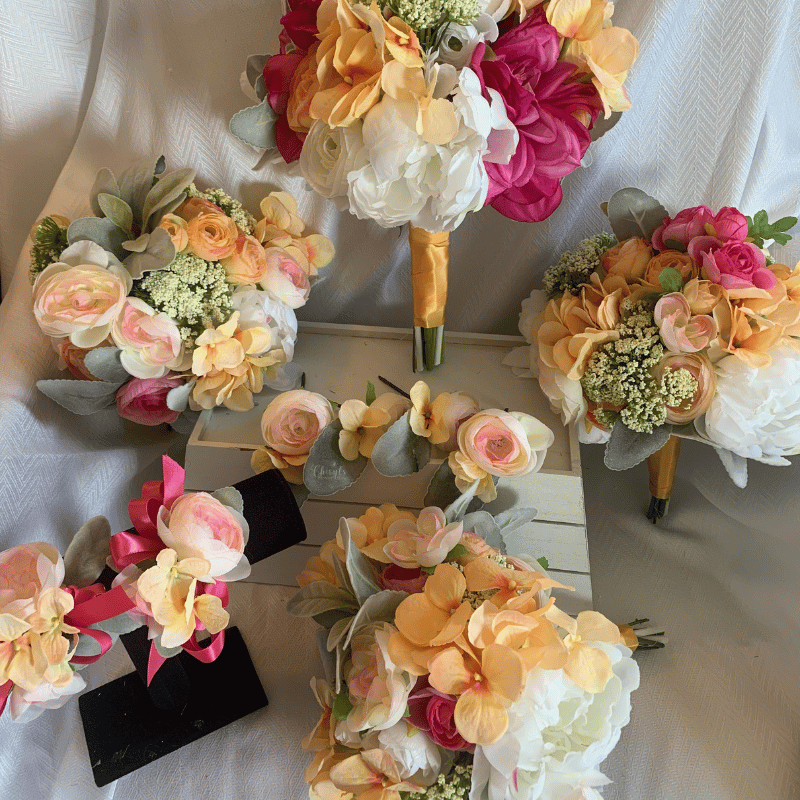 Pink Apricot Wedding Collection