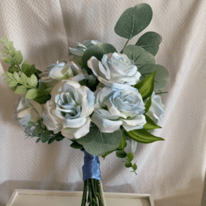 Baby Blue Memorial Bouquet