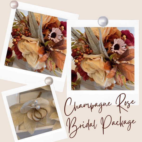 Champagne Rose Bridal Package