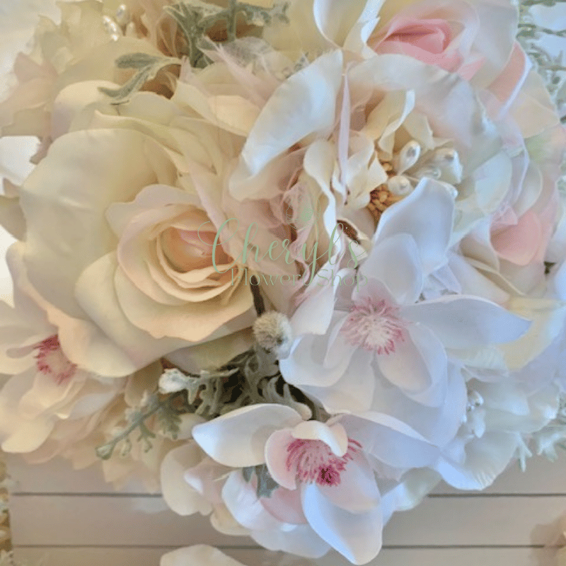 Pink Orchid Wedding Collection Bouquets