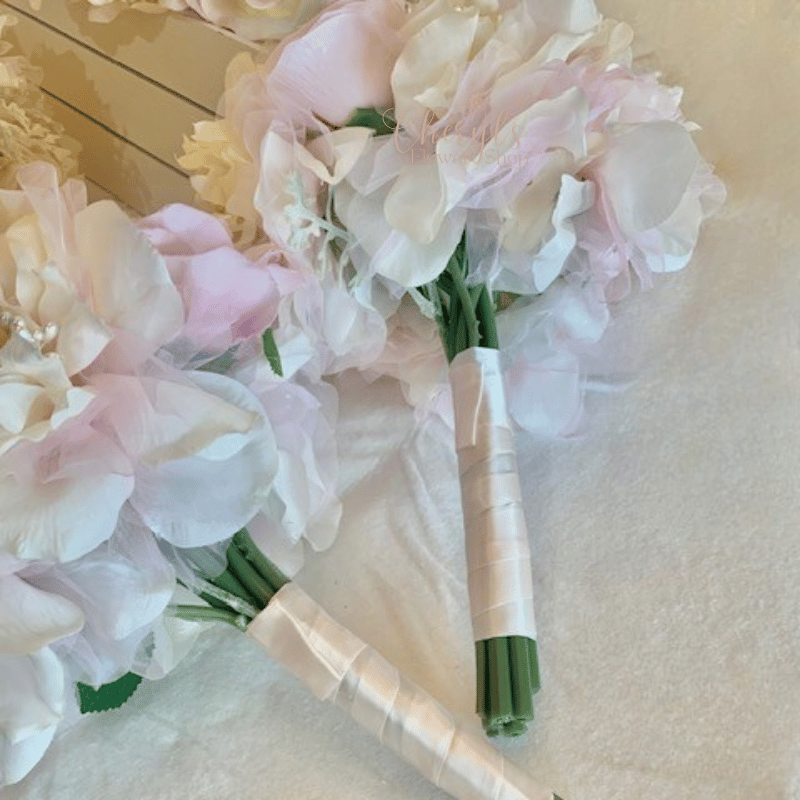 Pink Orchid Wedding Collection Bridesmaid Bouquets