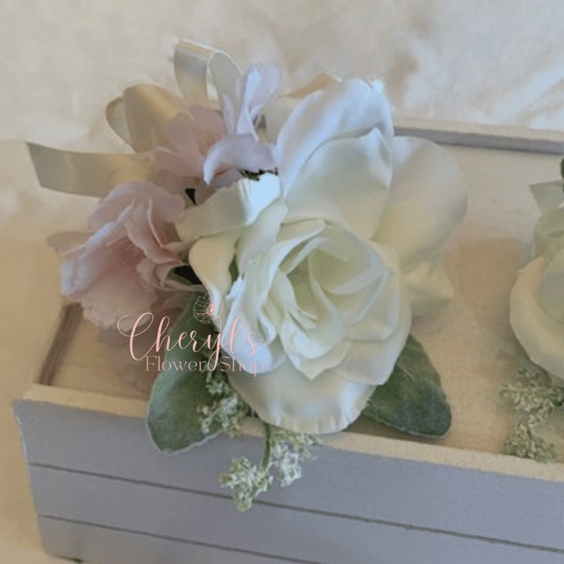Pink Orchid Wedding Collection Boutonnieres